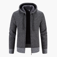 Stefan | Hochwertige Winterjacke mit Kapuze – Grau