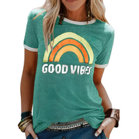 Blisse - Gute Laune Shirt – Grün