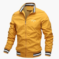 Dax | Premium Herrenjacke – Gelb