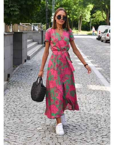 Sarina - Blumiges Sommerkleid