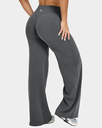 Emilia™ | Aveline Hose – Hochgeschnittener Komfort & Stil – Dunkelgrau