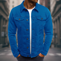 Anthony™ - Denimjacke mit maßgeschneidertem Schnitt – Hellblau