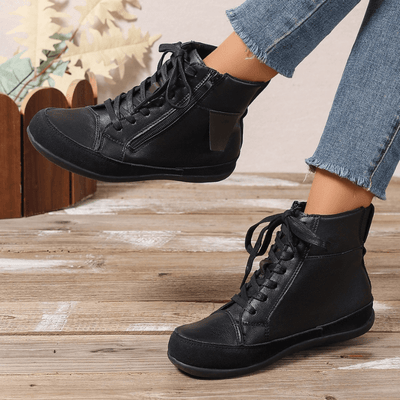 Damenstiefel Mit Reißverschluss | Schnürstiefel