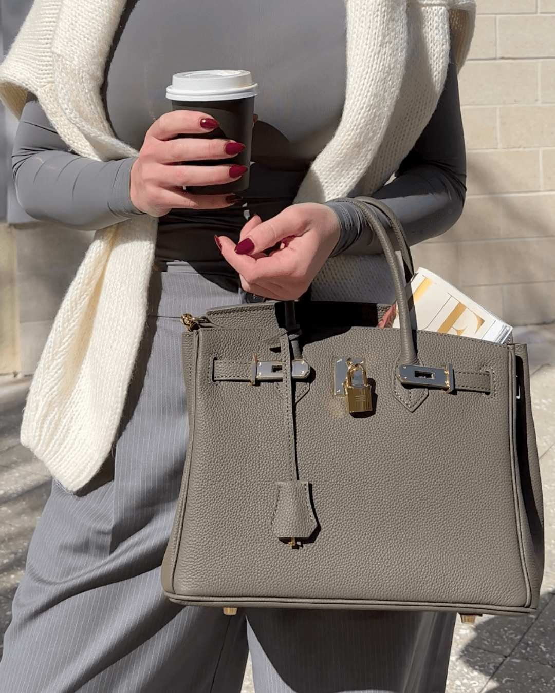 Chiara - Elegante Leder Handtasche