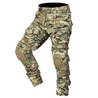 Taktische Cargo-Hose mit Knieschutz für Outdoor & Arbeit – Multicam CP