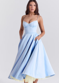 Estelle - Das Mademoiselle Kleid – Blau