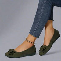 Paula | Bequeme und Stabile Orthopädische Schuhe – Dunkelgrün