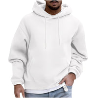Benson - Bequemer und warmer Hoodie – Weiß