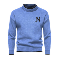 Arthur | Strickpullover – Blauw