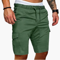 Cargoshorts mit Taschen für Herren - Freizeit Sommerstyle – Grün