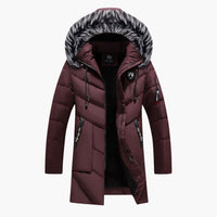 Philipp | Winterjacke für Herren – Rot