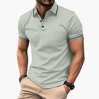 Polo-Shirt für Männer mit kurzem Ärmel - Freizeitmode – Grün