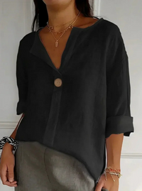 Nona – Die Perfekte Bluse für Jeden Tag – Schwarz