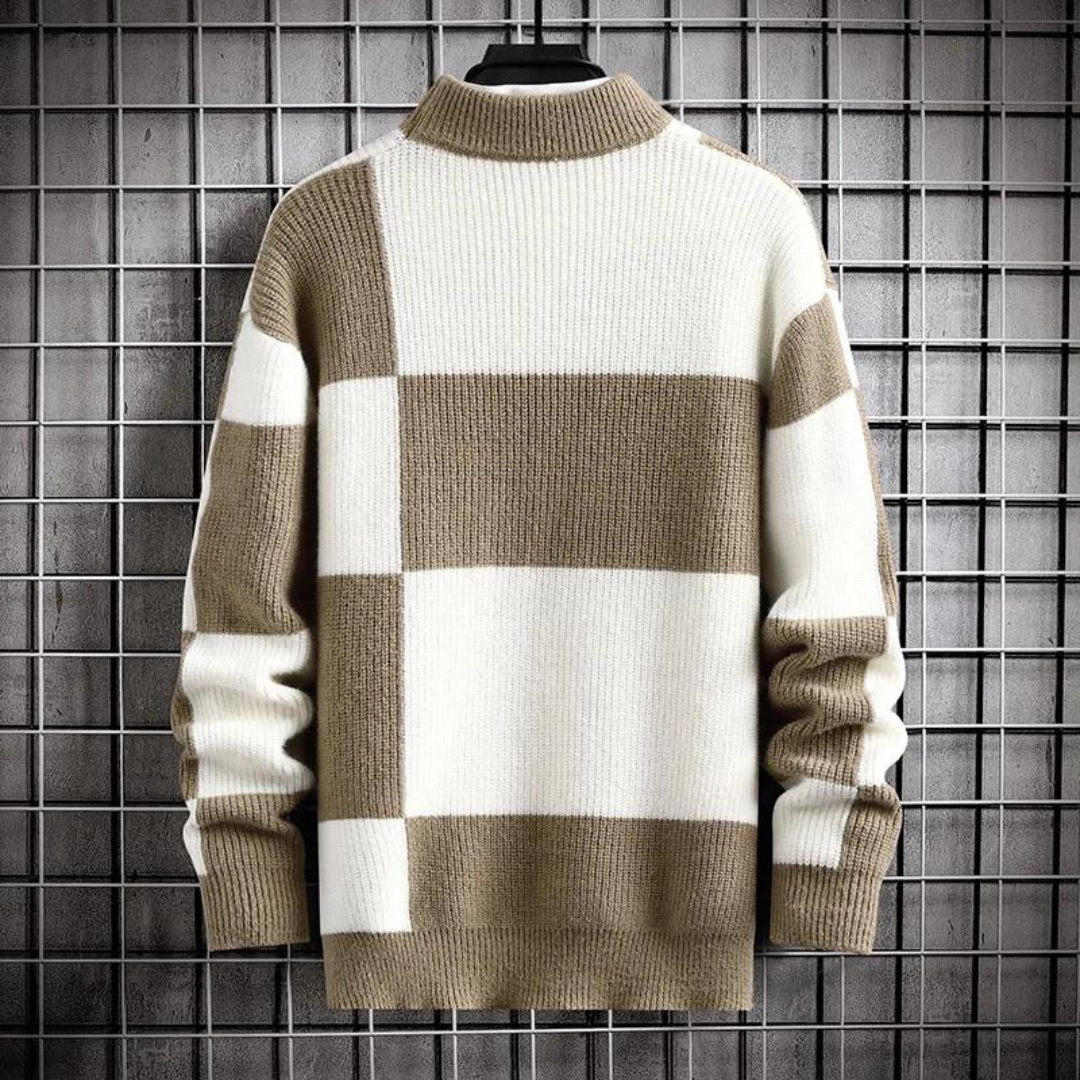 Lasthara | Stilvoller monochromer Pullover
