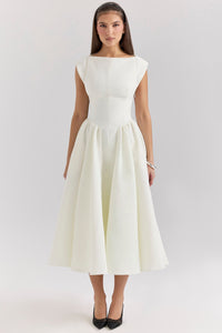 Victoria – Elegantes Kleid – Weiß