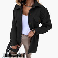 Melina | Schicke und elegante Jacke – Schwarz