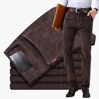Bastian | Warme Und Elegante Winter Hose – Dunkelbraun