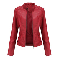 Martha - Zeitlose Damenjacke – Rot
