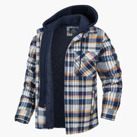 Samuel | Flanelljacke für Herren – Gelb
