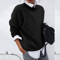 DOREEN - WEICHER UND WARMER KASCHMIRPULLOVER – Schwarz