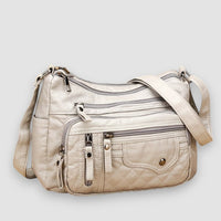 Birgin | Große Kapazität Crossbody Tasche – Weiß