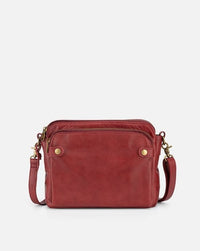 Kim | Hochwertige Ledertasche – Rot