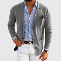 Olivier - Komfortabler Blazer – Hellgrau