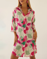 Ronja | Luftige Damen Langarm-Tunika mit Stil – Stil 2