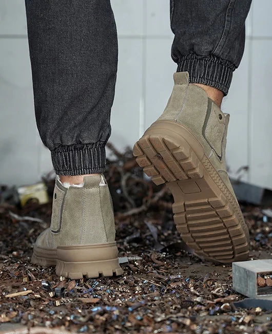 Poithraea | Plüsch Herren Bequeme Stiefel