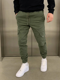 STEFANO™ | STRETCH KOMFORT-CARGOHOSEN – Grün
