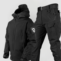 MARKUS - WINTER-SET AUS JACKE UND HOSE – Schwarz