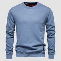 ADOLFO - ENGER UND VIELSEITIGER PULLOVER – Himmelblau