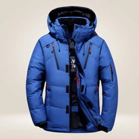 Wind- und Wetterfeste Daunenjacke - Oliver – Blau