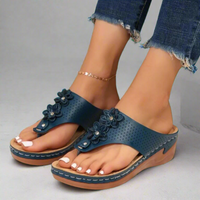 Thesmaria | Bequeme Sandalen für jeden Tag – Dunkelblau