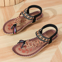 Victoria | Bequeme orthopädische Damensandalen – Schwarz