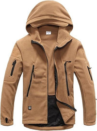 David | Windabweisende Softshell Jacke – Khaki