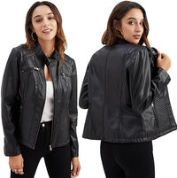 Viviana - Frauen Lederjacke – Schwarz
