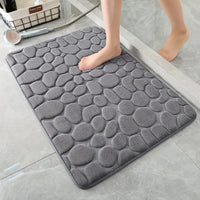 AquaGuard Absorbierende Badezimmermatte – Grau