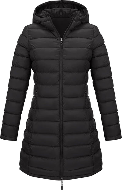 Wendbare Damen-Pufferjacke für Herbst und Winter