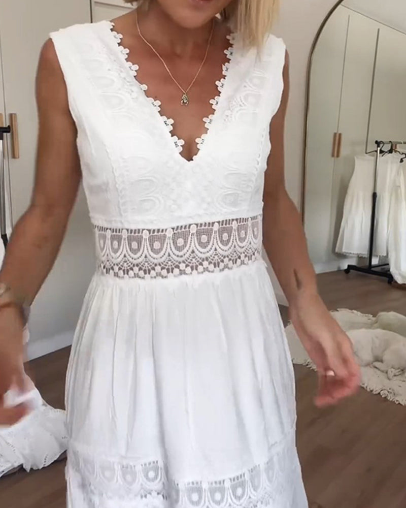 Eliza - Bohemian Spitzenkleid
