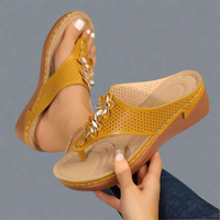 Thesmaria | Bequeme Sandalen für jeden Tag – Orange