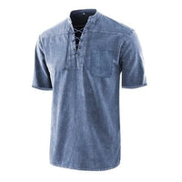 HASSO - T-SHIRT IM JAPANISCHEN STIL – Blau