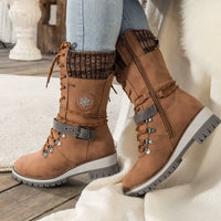 SnowClassic | Orthopädische Winterstiefel - schmerzlindernd & wärmend – Braun