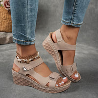 Hannah | Flexible Sandalen Damen Chic – Beige