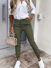 Margarete™ Relaxed Fit Hosen – Grün
