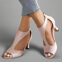 Alrun | Elegante handgefertigte Sandalen aus hochwertigem Material – Rosa