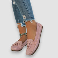 Isa | Loafer mit Quastendetail – Rosa