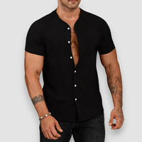 Henry | Summer Shirt – Schwarz