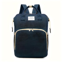 Wickelrucksack Für Damen | Mehrere Taschen – Marine