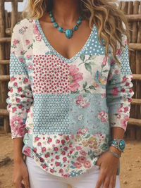 Noemi | Leichter Sommerpullover – Mehrfarbig